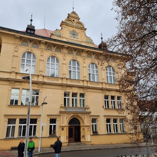 Beseda na Gymnáziu v Táboře