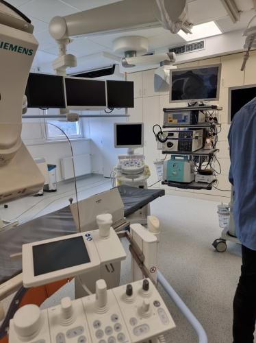 Nový skiaskopicko - endoskopický sál v Táboře